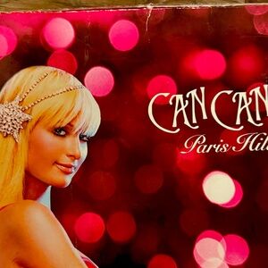 Paris Hilton Can Can Perfume with Pink and White Accents